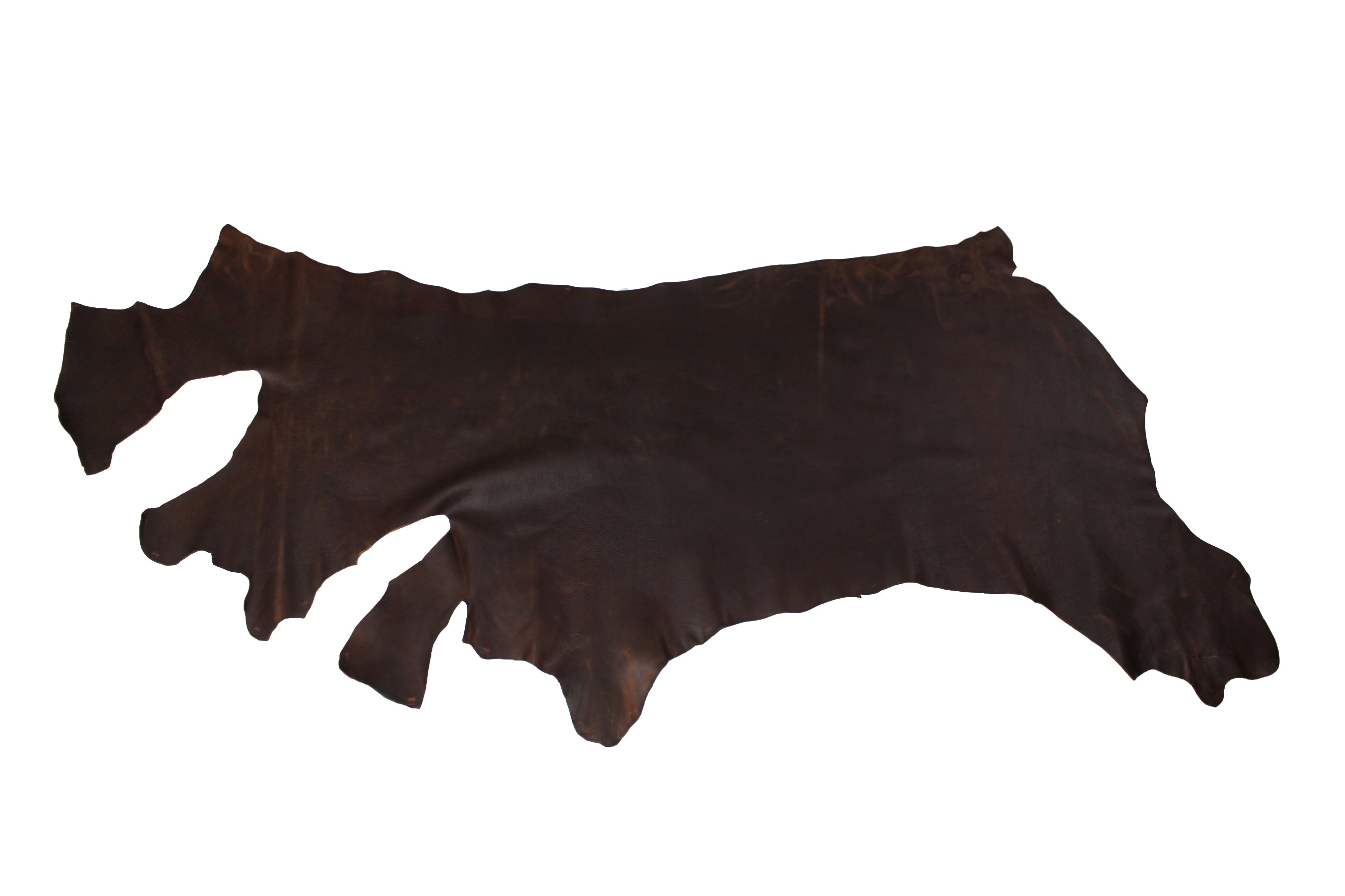 King Ranch Oil-Tanned Side Leather Dark Brown – 5/6 oz
