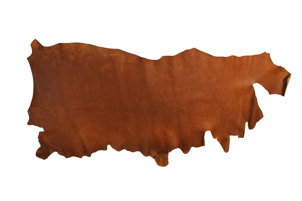 King Ranch Oil-Tanned Side Leather Cognac – 5/6 oz